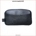 Avenue - XX-49/0033-011 Nagy toalett táska, fekete bőr