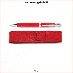 Tollak-ceruzák - 04/NXT10502000 Kis rotring ceruza, vörös bőr bevonattal, bőrtokkal