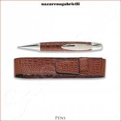 Tollak-ceruzák - AG.NXT1B303000 Rotring ceruza, barna bőr bevonattal, bőrtokkal
