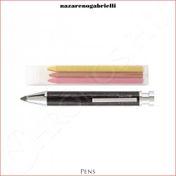 Tollak-ceruzák - AI.NXT1G801000 Fekete bőr bevonatú töltőceruza, színes betéttel